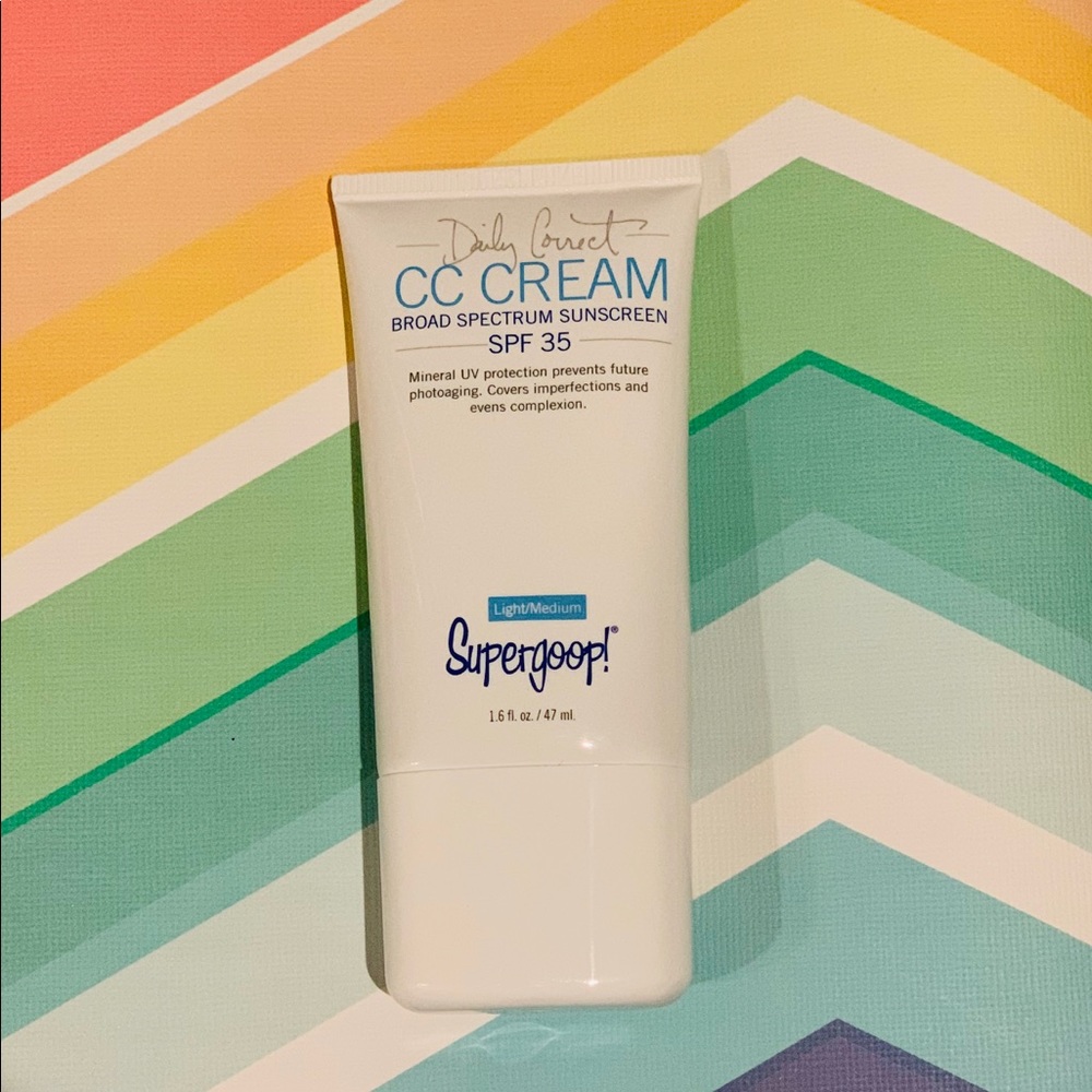 Supergoop Daily Correct CC Cream (light/medium)